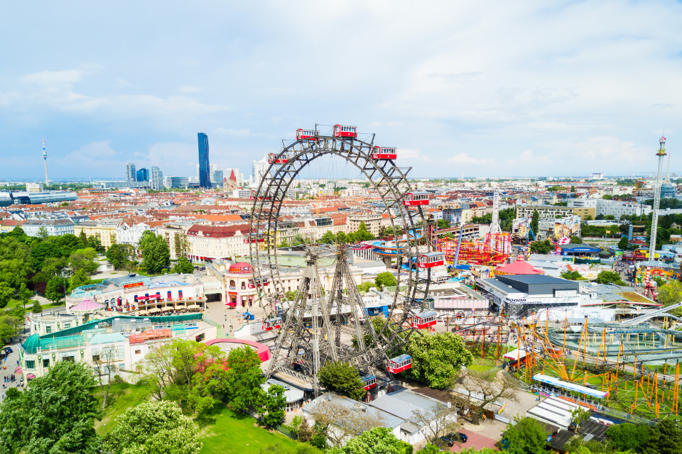 Prater-park in Wenen. Foto: Andrey Khrobostov