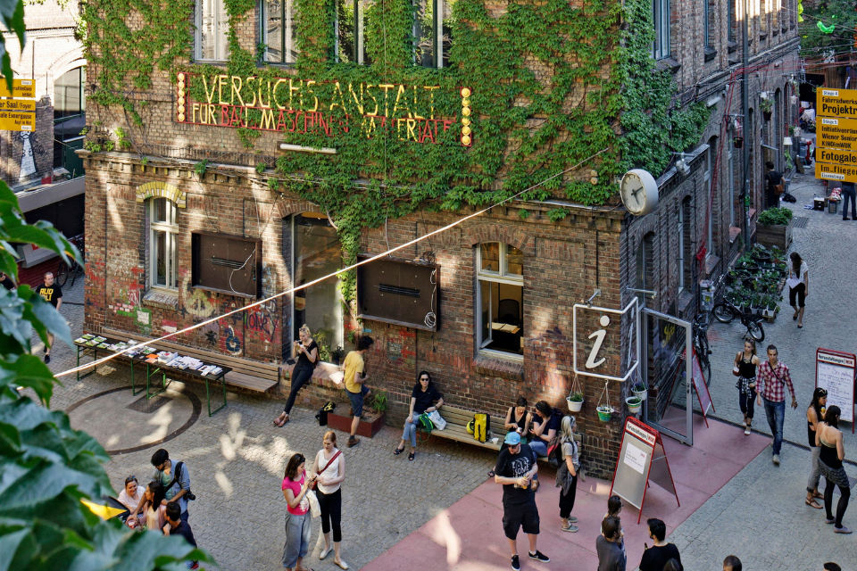 Poppodium WUK in Wenen. Foto's: Wolfgang Thaler