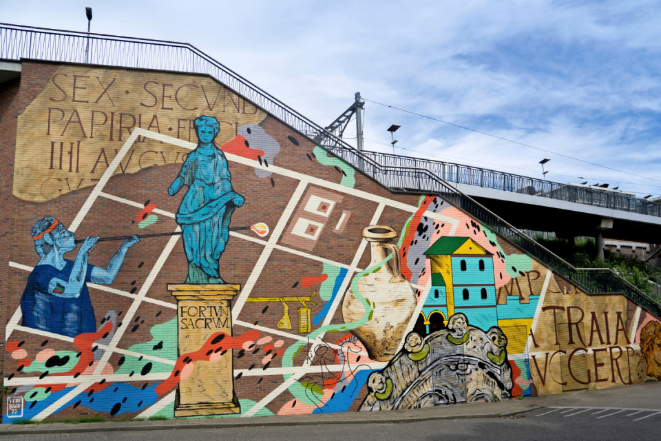 Waalpaintings. Foto: Loes Krijnen & IntoNijmegen