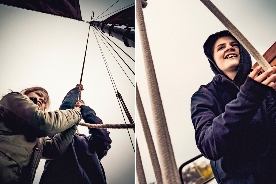 Skûtsjesilen op het IJsselmeer. Foto: Marije vd Vlekkert