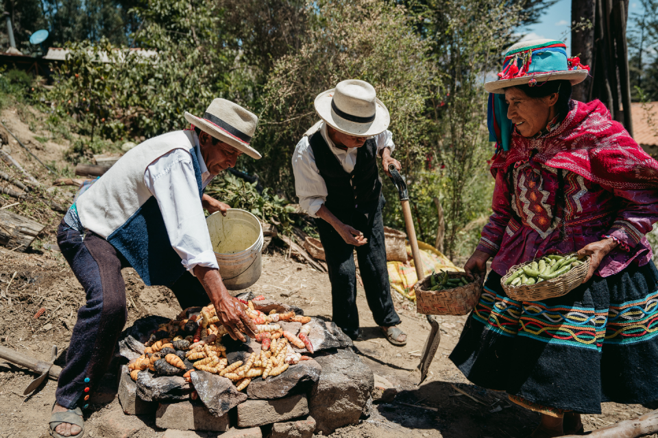 Peru, de pachamanca. Foto: Björn Snelders