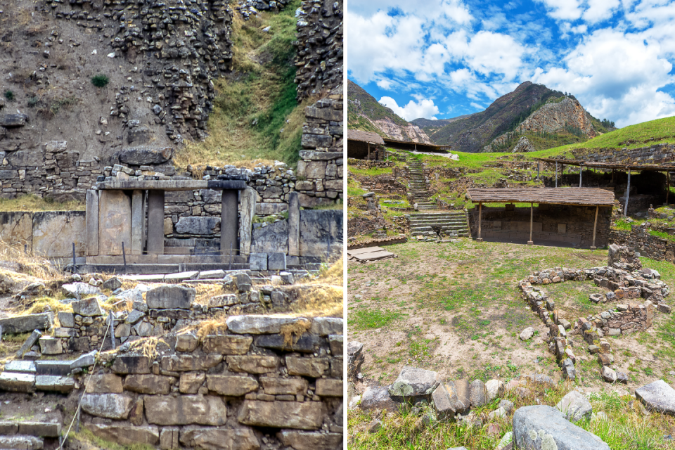 Tempel complex Chavín de Huántar in Peru. Foto: Getty Images