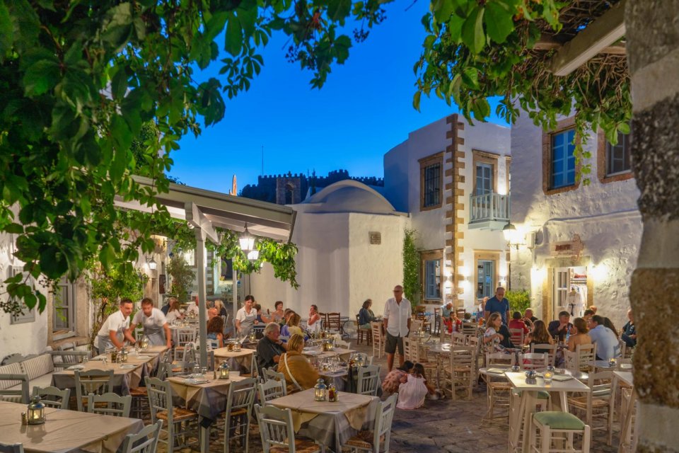 Vakantie Griekenland: Bezoek de chora van Patmos. Foto: P. Merakis