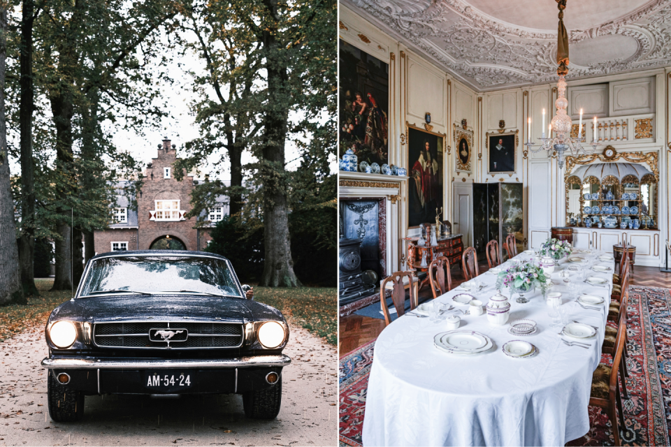 Huis Doorn en Kasteel Amerongen. Foto's Tim Bilman