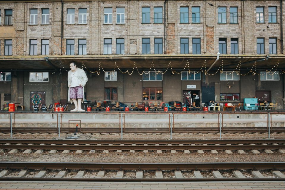 Peronas Bar, Vilnius, Litouwen. Foto: Darius Sulcius
