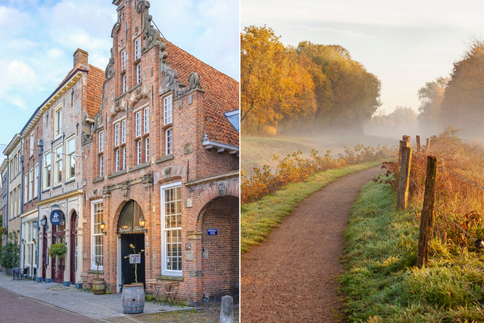 Hanzestad Zutphen. Foto 1: Bart Ros. De Achterhoek. Foto 2: Hipenstijl fotografie