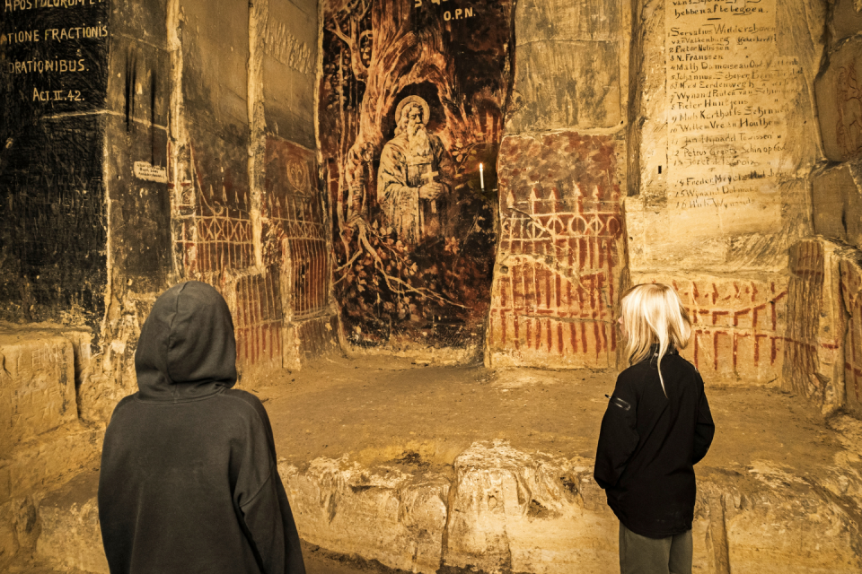 Fluweelgrot in Limburg. Foto: Marije van de Vlekkert