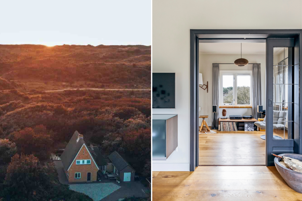 Slapen in een hutje op de hei. Villa, Wijk aan Zee. Foto's: Airbnb